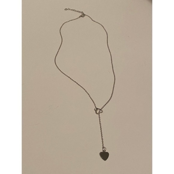 Hearts Intertwine Open Chain Necklace - Picture 3 of 6